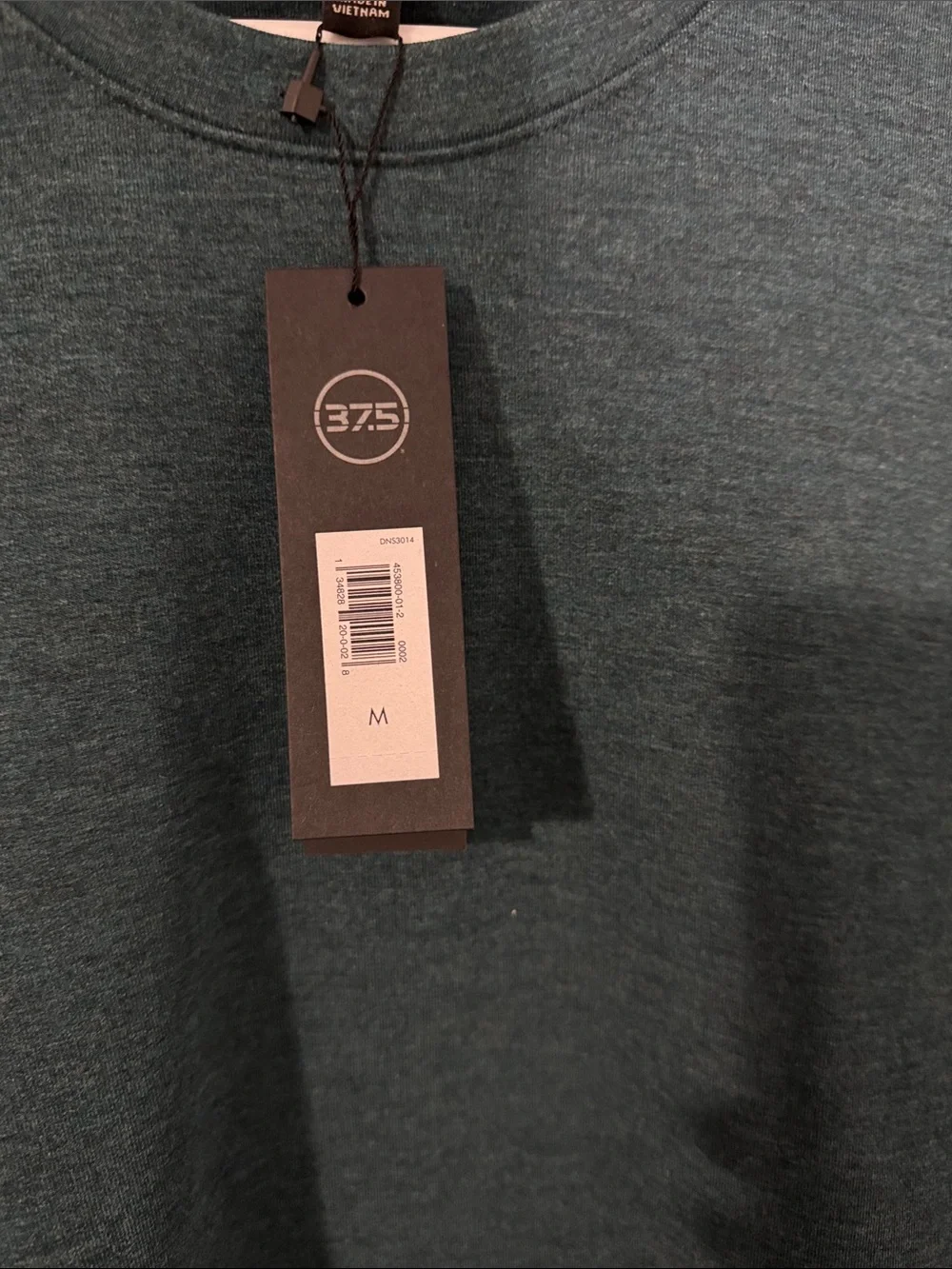 Banana Republic Men’s Medium Dark Teal Long Sleeve Core Temp Crewneck NWT